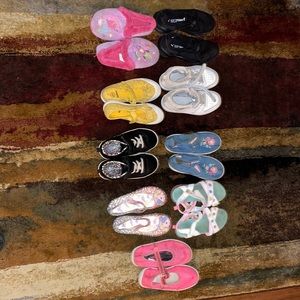 Girls Size 11 Shoes 9 Pairs in one Bundle